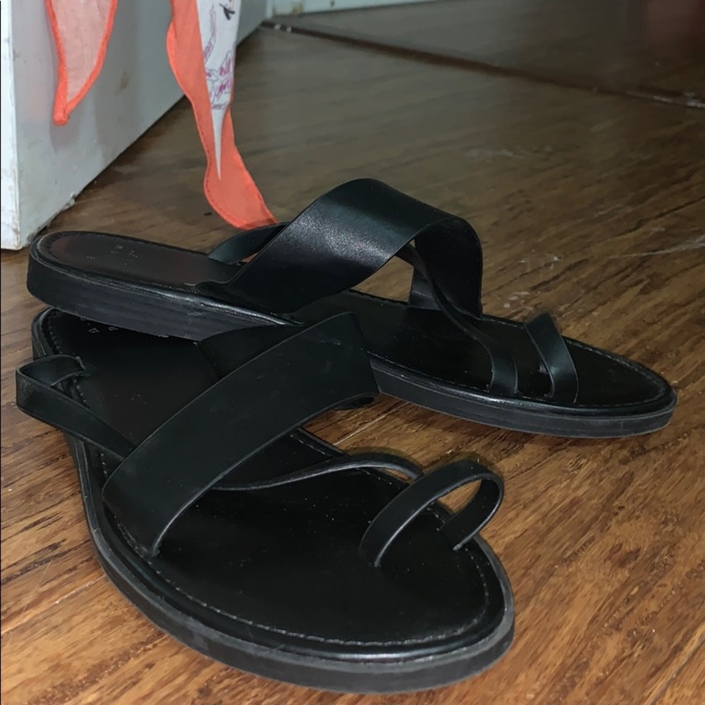 Target black leather sandals - Picture 3 of 3